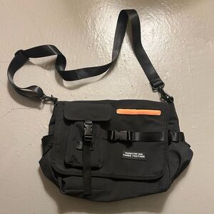 Black and Orange Men's Bag